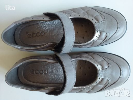 Обувки за момиче ECCO ест.кожа Размер 34, снимка 4 - Детски обувки - 26614091
