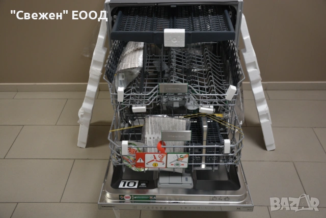 Съдомиялна за вграждане GRUNDIG GNVP4432PW CornerWash Spray, SteamShine, снимка 7 - Съдомиялни - 53332427