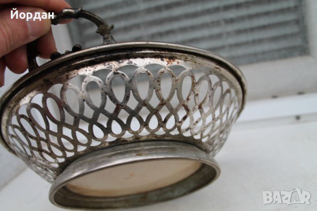 Порцеланова фруктиера 1920 година, снимка 8 - Колекции - 39303890