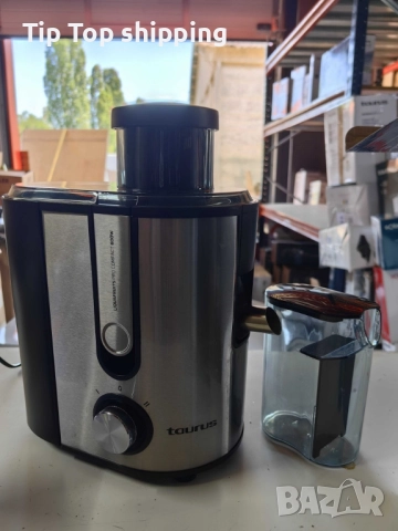 Сокоизстисквачка Taurus LIQUAFRUITS PRO COMPACT – 600W, 2 скорости, 65мм отвор, неръждаем филтър, снимка 4 - Сокоизстисквачки и цитрус преси - 51523733