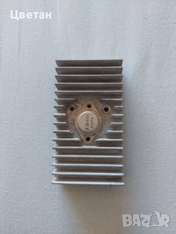 Алуминиев радиатор  за охлаждане на транзистор 2N3055
