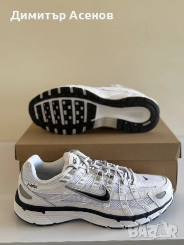ЧИСТО НОВИ Nike P-6000 Metallic Silver, снимка 3 - Кецове - 53524137