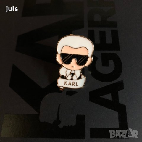 Брошка с Karl Lagerfeld, снимка 4 - Други - 28911908