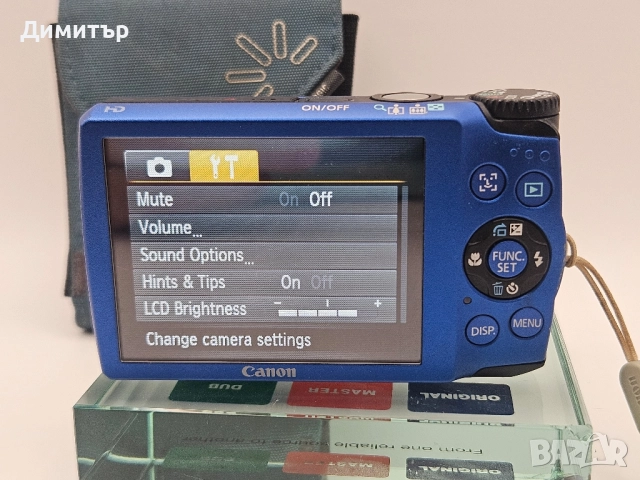 Canon powershot A3300 IS digital camera дигитална камера фотоапарат, снимка 11 - Фотоапарати - 52519726