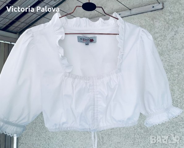 Модерен топ/бюстие буфан ръкав, снимка 8 - Корсети, бюстиета, топове - 40593655