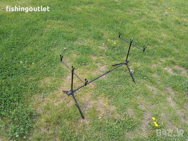 Стойка за дънен риболов, три сигнализатора и три светещи обтегача, снимка 5 - Такъми - 38949550