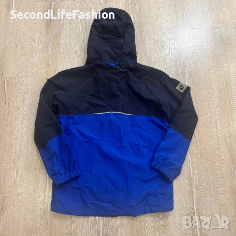 Детско яке Jack Wolfskin Texapore, размер EU 140, 9-10 години, синьо , снимка 11 - Детски якета и елеци - 53378173