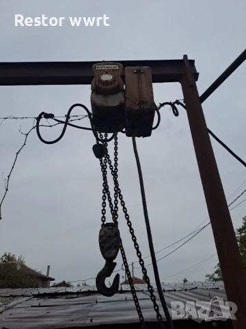 Телфер трифазен Балканкар 500кг, снимка 2 - Други машини и части - 52685263