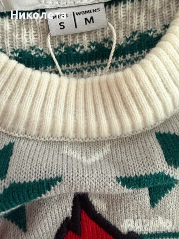 Коледен пуловер универсален, снимка 6 - Блузи с дълъг ръкав и пуловери - 52793392