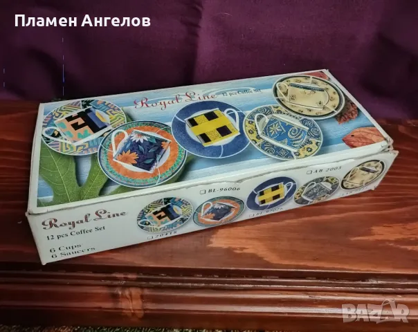 Стар сервиз за кафе-неупотребяван. , снимка 3 - Чаши - 48158175