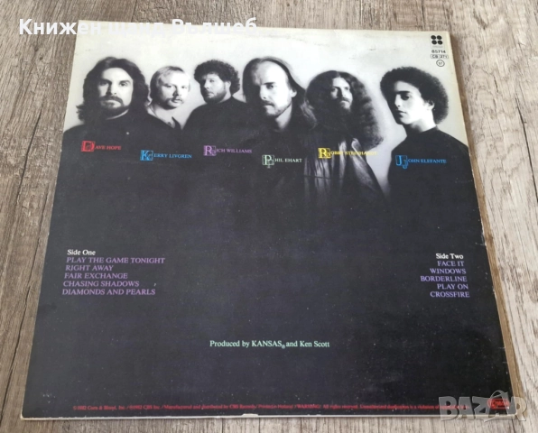Грамофонни Плочи - Рок-Метъл: Kansas - Vinyl Confessions, снимка 2 - Грамофонни плочи - 51462368