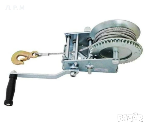 ръчна лебедка със стоманено въже 2500LBS 1100кг, снимка 3 - Аксесоари и консумативи - 50683063