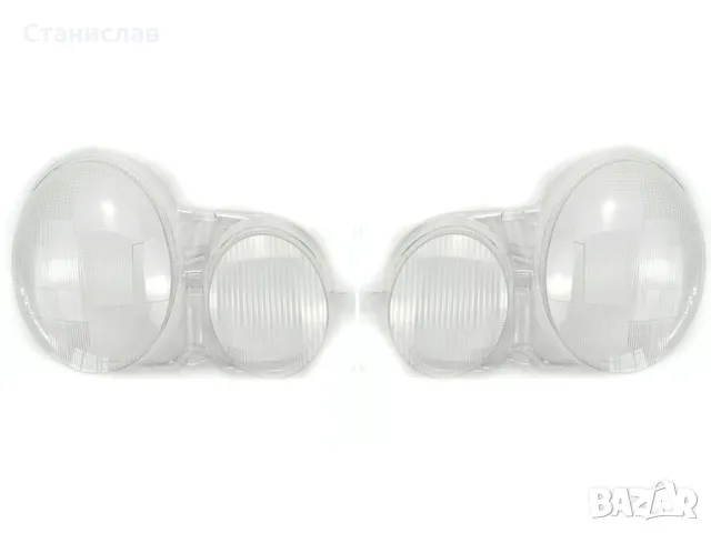 Стъкла (капаци) за фарове за Mercedes E-Class W210, снимка 2 - Части - 47660180