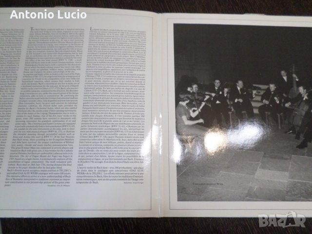 J.S.Bach - Ouverturen nr.1-4 - 300 Jahre J.S.Bach Teldec Special Edition 1985, снимка 2 - Грамофонни плочи - 37344667