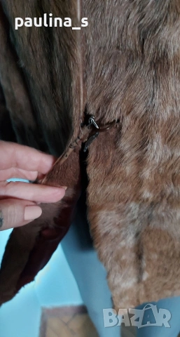 Две различни / Палто от нутрия и чинчила/ естествена кожа с косъм, снимка 16 - Палта, манта - 16099869