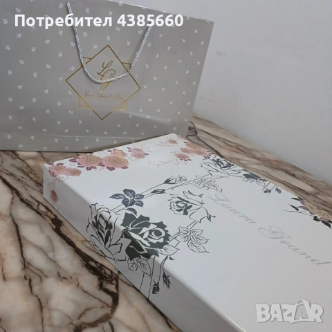 Луксозно спално бельо с подаръчна чантичка, снимка 11 - Спално бельо - 53283399