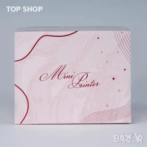 Мини принтер Memoking T02 - Преносим термичен принтер без мастило с три ролки, снимка 8 - Принтери, копири, скенери - 49423130