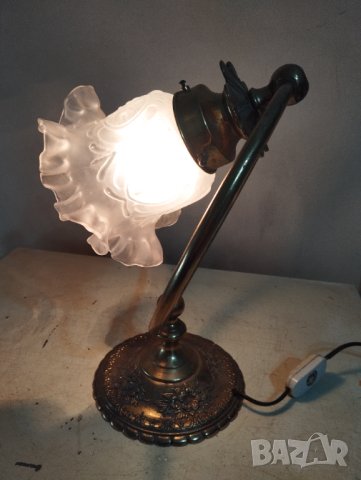 Барокова настолна лампа, снимка 2 - Настолни лампи - 44000837