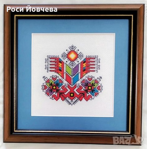 Български шевици 5 bulgarian embroidery, снимка 8 - Гоблени - 29881219