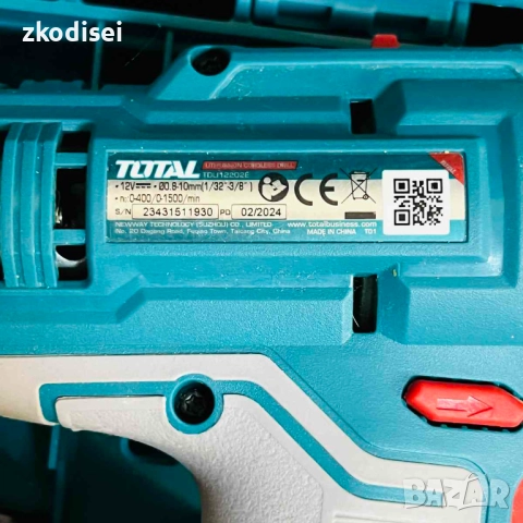 Винтоверт TOTAL TDLI12202E, снимка 2 - Винтоверти - 52163660