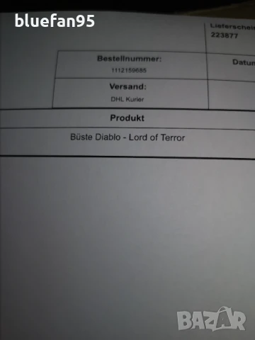 Статуетка бюст на Diablo, снимка 5 - Колекции - 51133708