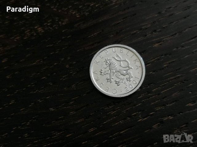 Монета - Чехия - 10 халера | 2001г., снимка 2 - Нумизматика и бонистика - 28269362