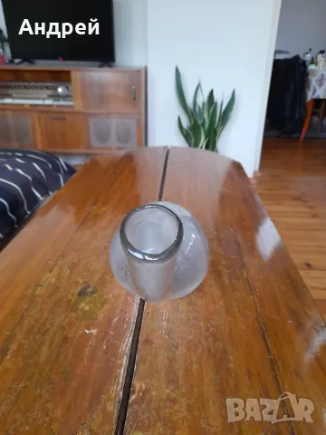 Стар стъклен преносим писоар, снимка 2 - Други ценни предмети - 49083242