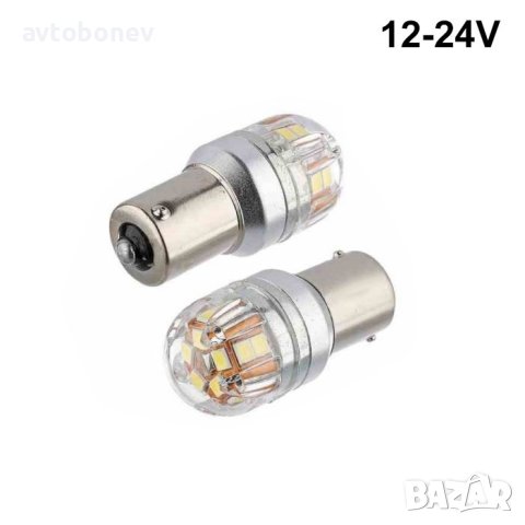 LED крушки Premium с една светлина(P21W-BA15S) к-т /2бр./, снимка 2 - Аксесоари и консумативи - 40479312