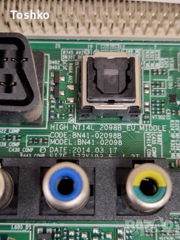 SAMSUNG UE32J5100AW   BN41-02098B BN94-08117R  BN44-00697A  RUNTK 5351TP 0055FV PANEL CY-GH032BGSV1H, снимка 2 - Части и Платки - 50365407