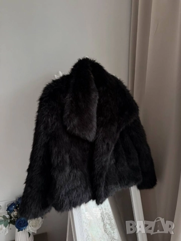 палто от еко косъм 