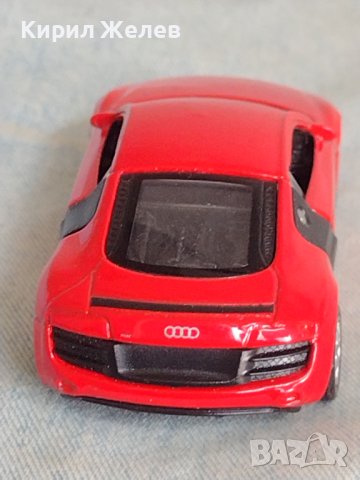 Метална количка AUDI MADE IN CHINA WELLY рядка за КОЛЕКЦИЯ ДЕКОРАЦИЯ 14126, снимка 4 - Колекции - 40705976