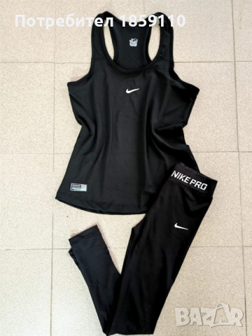 Дамски екипи Nike Pro -  различни цветове - 55 лв., снимка 6 - Спортни екипи - 44894672