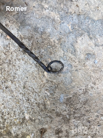 Стара ръчно кована огрибка, снимка 7 - Антикварни и старинни предмети - 51729560