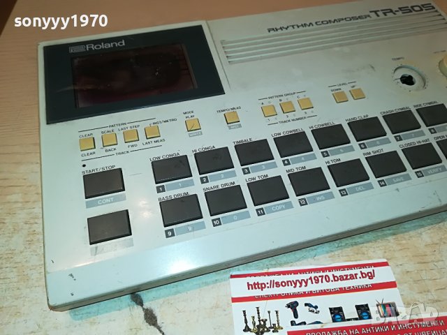 ПОРЪЧАН-ROLAND TR-505-ВНОС GERMANY 0608221900, снимка 2 - Ресийвъри, усилватели, смесителни пултове - 37615464