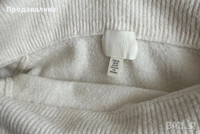 Пуловер с вълна H&M, снимка 3 - Блузи с дълъг ръкав и пуловери - 53523913
