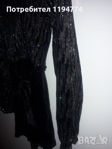 Дамска празнична блуза, снимка 2 - Ризи - 43481869