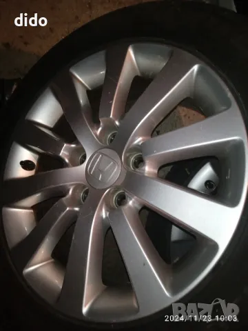 Джанти с гуми за Хонда, снимка 1