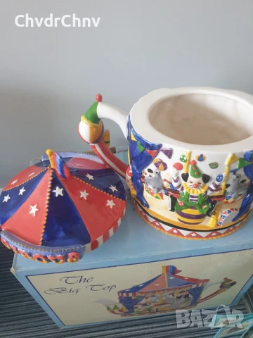 2бр Leonardo Collection чайник 23см/ЛЕОНАРДО колекционерски английски порцеланови чайници, снимка 6 - Колекции - 46599104