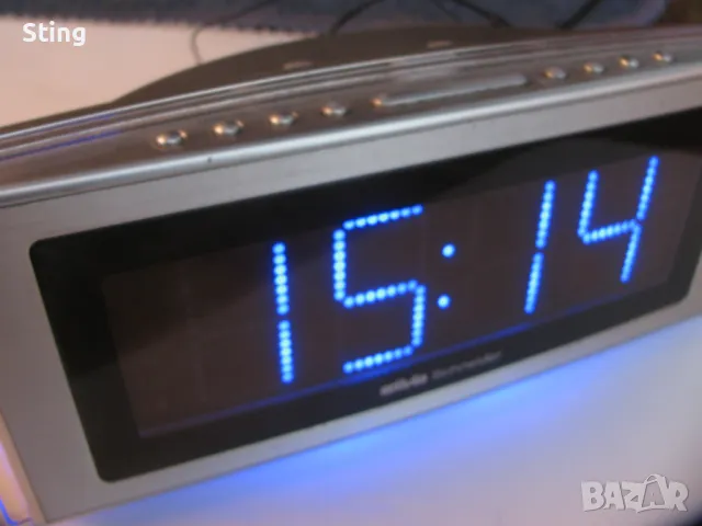 SILVA SCHNEIDER Часовник LCD + Аларми + Радио FM / AM, снимка 2 - Радиокасетофони, транзистори - 50427767