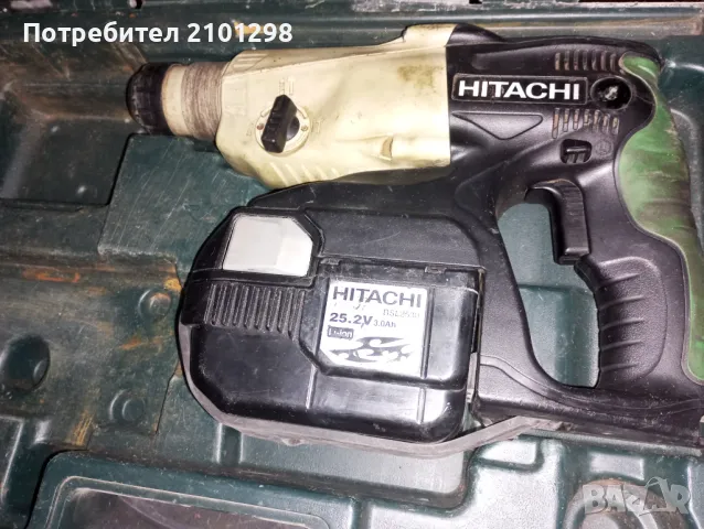 Перфоратор хитачи на батерия 24 волта 