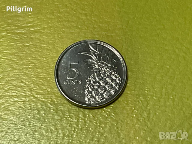 Бахамски острови, 5 цента 2016 г., снимка 1