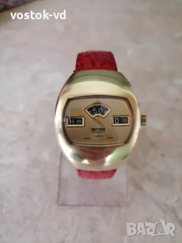 SICURA(BREITLING) 17 JEWELS AUTOMATIC  , снимка 8 - Мъжки - 49621093