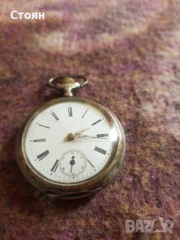 MINERVA джобен сребро 800 проба, снимка 3 - Антикварни и старинни предмети - 39646389