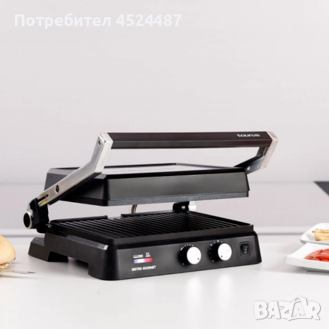 Грил 2в1 Taurus Bistro Gourmet, снимка 9 - Скари - 51537771