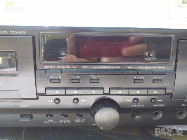 MONACOR  TDD - 2000 Двукасетен дек, снимка 3 - Декове - 32828501