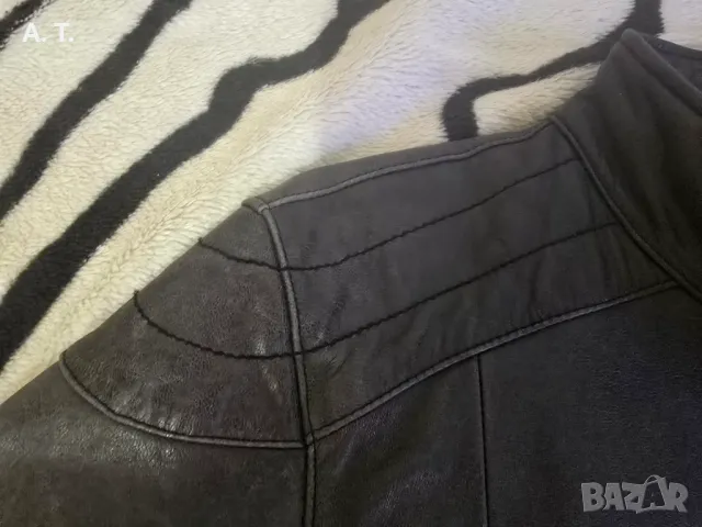 Кожено яке Selected Homme M, снимка 4 - Якета - 48838480