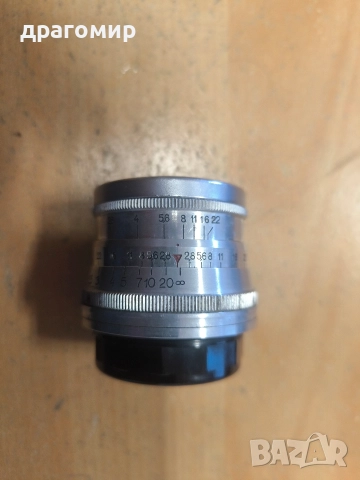 ИНДУСТАР - 26М 1:2,8 F=5 см М 39 мм, снимка 5 - Обективи и филтри - 52611067
