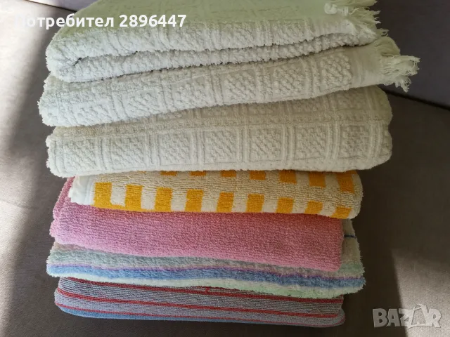 Хавлиени кърпи-големи и малки, нови и употребявани, снимка 6 - Хавлиени кърпи - 48159143