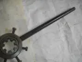 1 1/4" Цол Ръчна Резбонарезна ПЛАШКА за резби тръби с държач НОВА Немска Метрична Цолова 90см/3,2кг, снимка 8
