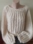 Дамски плетени пуловери , снимка 1 - Блузи с дълъг ръкав и пуловери - 43927377
